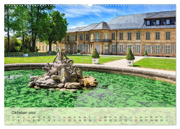 Produktbild: Bayreuth - die Stadt der Musik (Wandkalender 2026 DIN A2 quer), CALVENDO Monatskalender