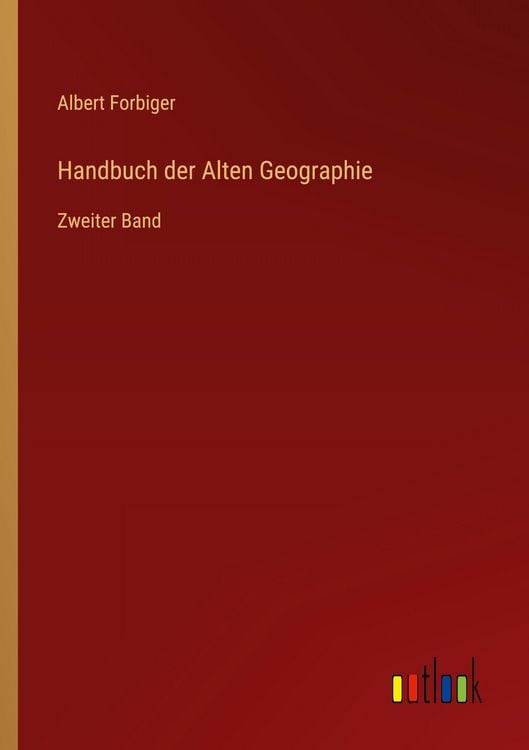 Produktbild: Handbuch der Alten Geographie