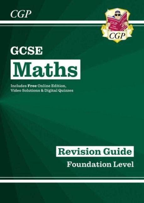 Produktbild: GCSE Maths Revision Guide: Foundation inc Online Edition, Videos & Quizzes