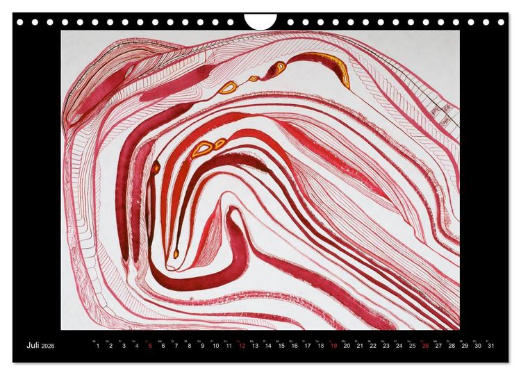 Produktbild: Feinste Aquarelle (Wandkalender 2026 DIN A4 quer), CALVENDO Monatskalender