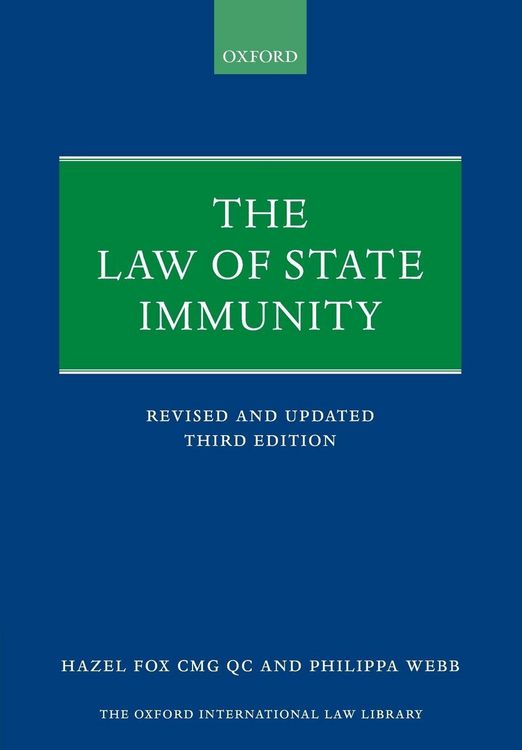 Produktbild: The Law of State Immunity