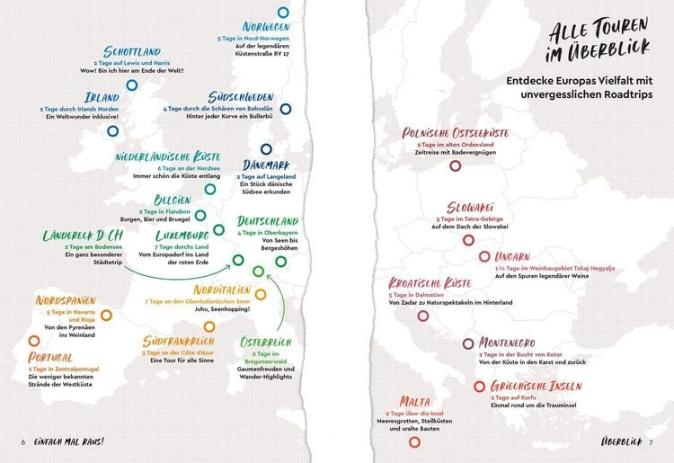 Produktbild: MARCO POLO Einfach mal raus! Unvergessliche Roadtrips in Europa