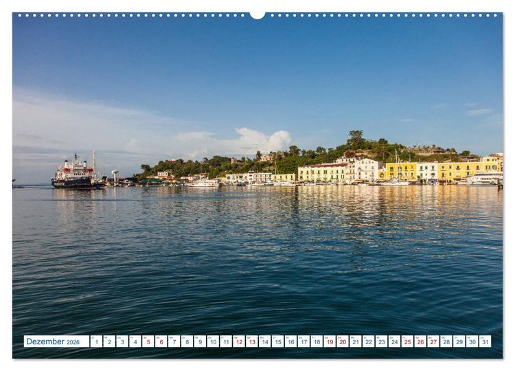 Produktbild: Ischia - Italien (hochwertiger Premium Wandkalender 2026 DIN A2 quer), Kunstdruck in Hochglanz