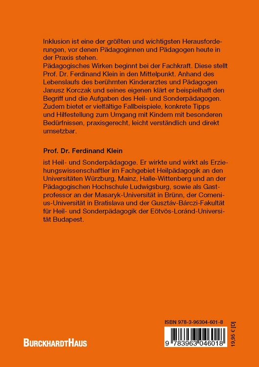 Produktbild: Inklusive Erziehung in Krippe, Kita und Grundschule