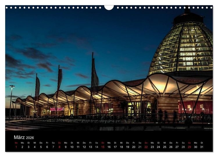 Produktbild: Bremerhaven - Blickpunkte (Wandkalender 2026 DIN A3 quer), CALVENDO Monatskalender