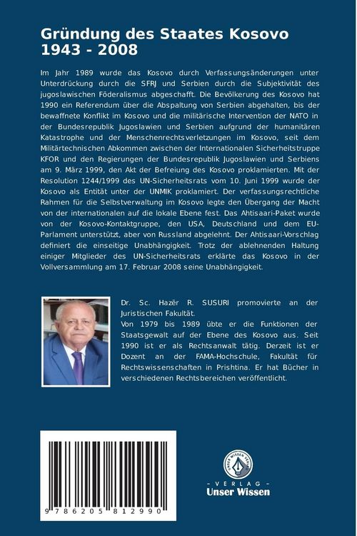 Produktbild: Gr&uuml;ndung des Staates Kosovo 1943 - 2008