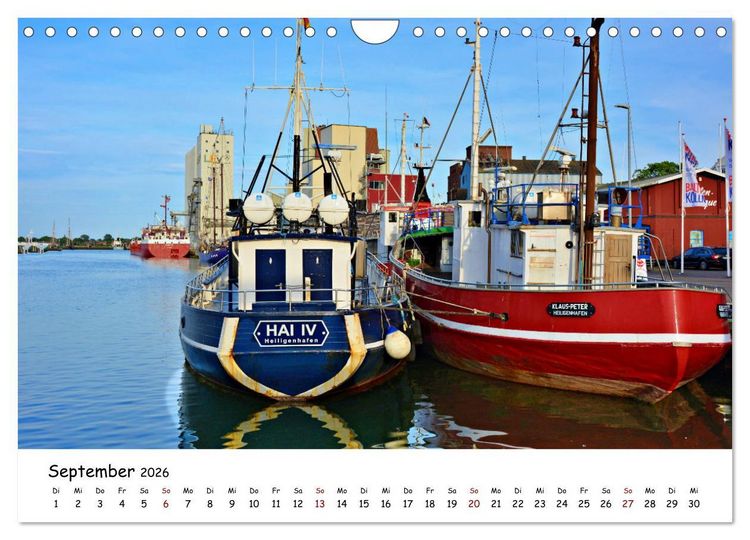 Produktbild: Heiligenhafenliebe (Wandkalender 2026 DIN A4 quer), CALVENDO Monatskalender