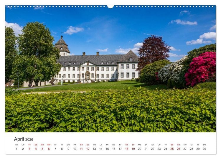 Produktbild: Grafschaft, ein Dorf im Schmallenberger Sauerland (hochwertiger Premium Wandkalender 2026 DIN A2 quer), Kunstdruck in Hochglanz