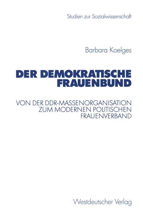 Produktbild: Der Demokratische Frauenbund