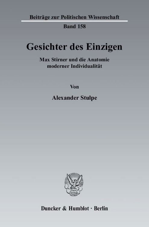 Produktbild: Gesichter des Einzigen.