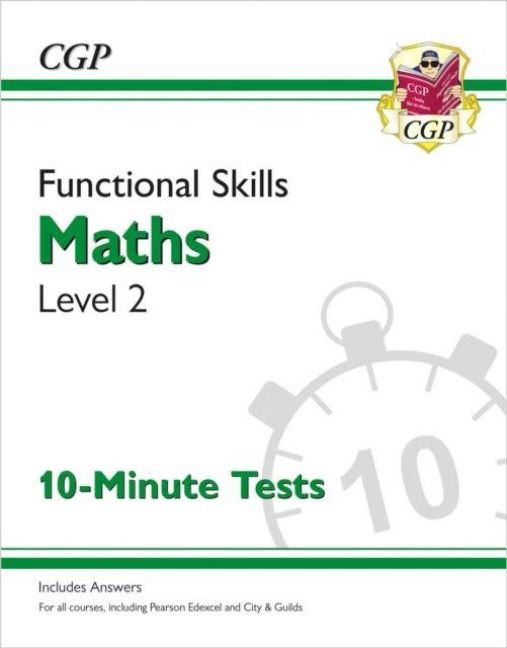 Produktbild: Functional Skills Maths Level 2 - 10 Minute Tests