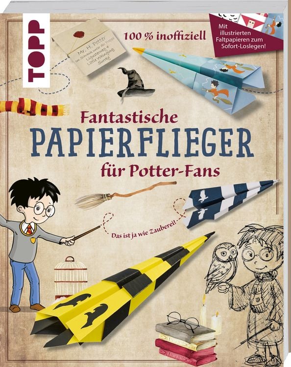 Produktbild: Fantastische Papierflieger für Potter-Fans