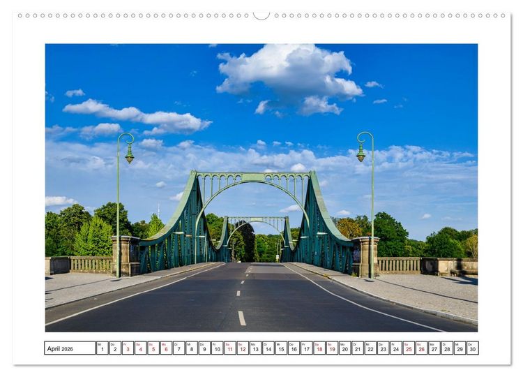 Produktbild: Reiseziele in Deutschland (Wandkalender 2026 DIN A2 quer), CALVENDO Monatskalender