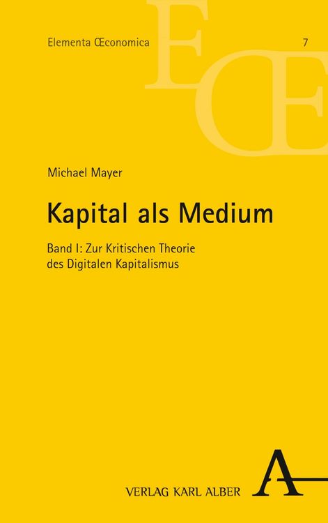 Produktbild: Kapital als Medium
