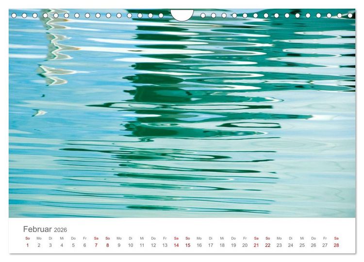 Produktbild: Aqua 2026 Fotografien von Mio Schweiger (Wandkalender 2026 DIN A4 quer), CALVENDO Monatskalender