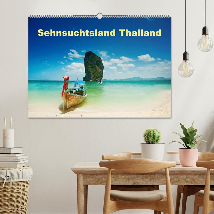 Produktbild: Sehnsuchtsland Thailand (Wandkalender 2026 DIN A2 quer), CALVENDO Monatskalender