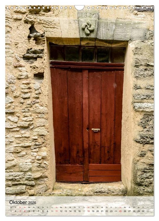 Produktbild: T&uuml;ren, Tore, Fenster der Provence (Wandkalender 2026 DIN A3 hoch), CALVENDO Monatskalender