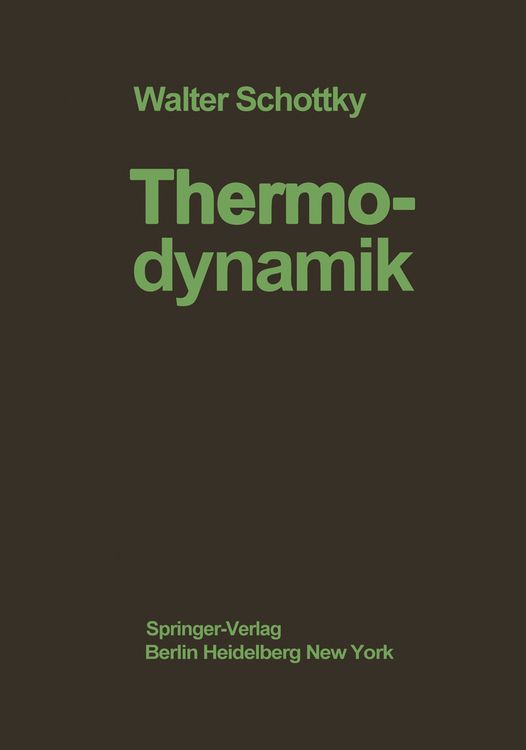Produktbild: Thermodynamik