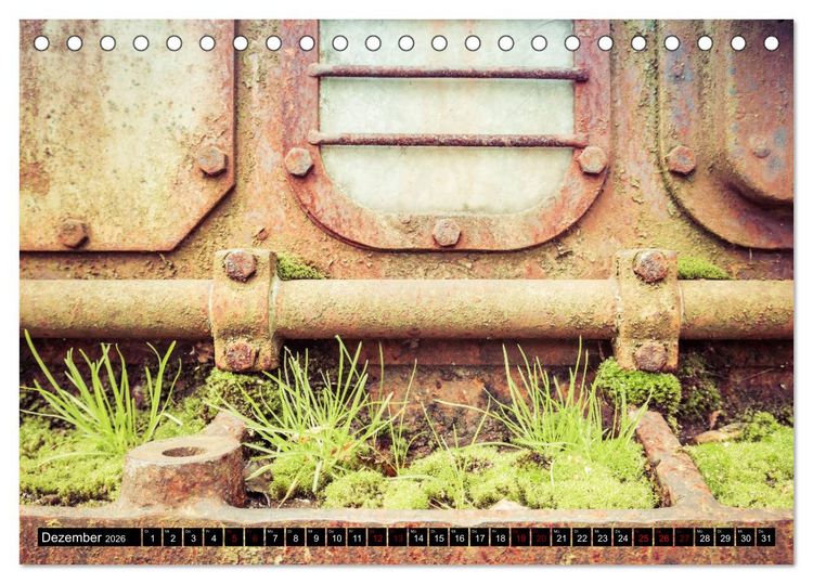 Produktbild: Deutsche Industriekultur (Tischkalender 2026 DIN A5 quer), CALVENDO Monatskalender