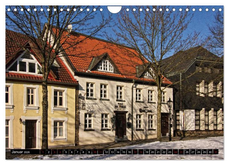 Produktbild: Stadtansichten L&uuml;denscheid, die Oberstadt (Wandkalender 2026 DIN A4 quer), CALVENDO Monatskalender