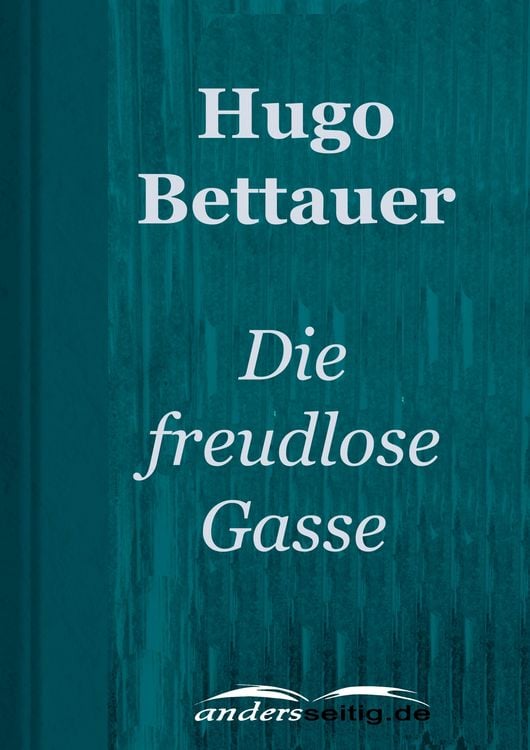 Produktbild: Die freudlose Gasse