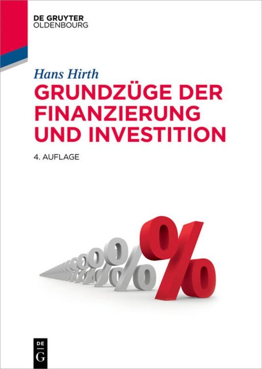 Produktbild: Grundzüge der Finanzierung und Investition