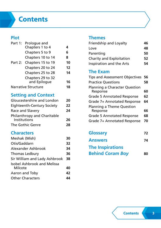 Produktbild: Coram Boy Edexcel GCSE 9-1 English Literature Text Guide