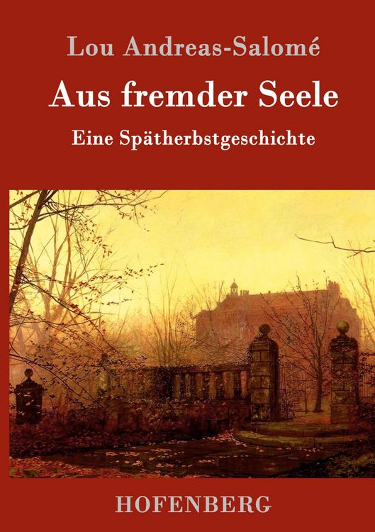 Produktbild: Aus fremder Seele