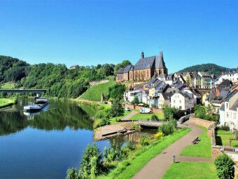Produktbild: CALVENDO Puzzle Saarburg an der Saar | 1000 Teile Lege-Gr&ouml;&szlig;e 64x48cm Foto-Puzzle f&uuml;r gl&uuml;ckliche Stunden