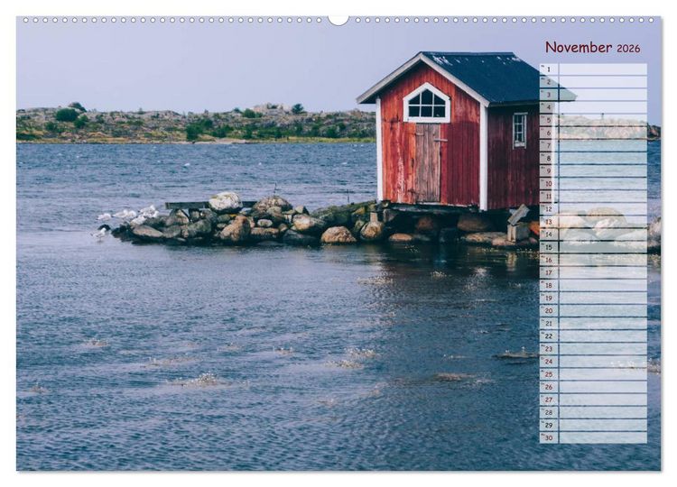 Produktbild: Finnlands raue Sch&ouml;nheit (Wandkalender 2026 DIN A2 quer), CALVENDO Monatskalender