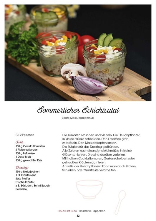 Produktbild: Klein & fein. Herzhafte H&auml;ppchen und s&uuml;&szlig;e Snacks &ndash; K&ouml;stliches aus der Landfrauenk&uuml;che