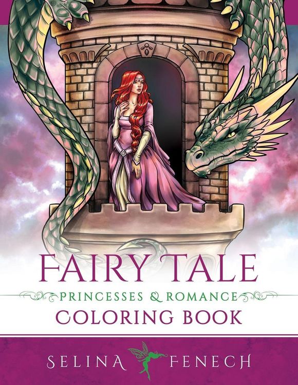 Produktbild: Fairy Tale Princesses and Romance Coloring Book