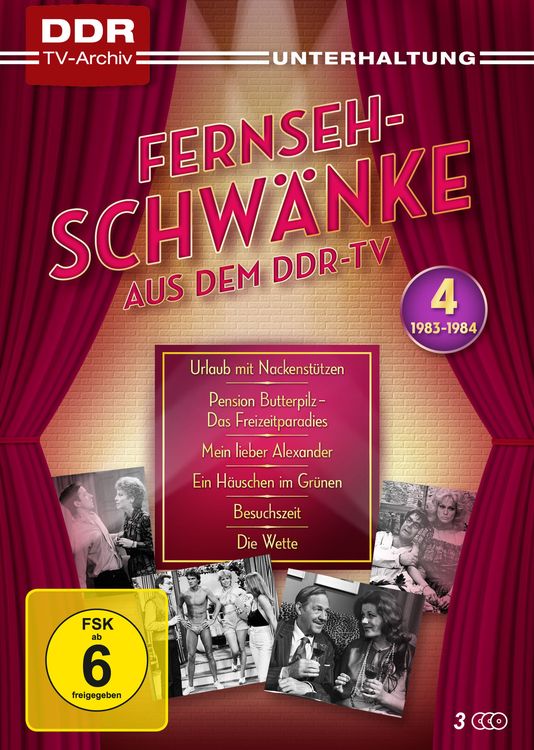 Produktbild: Fernsehschw&auml;nke aus dem DDR-TV - Box 4 - 1983-84 (DDR TV-Archiv) [3 DVDs]