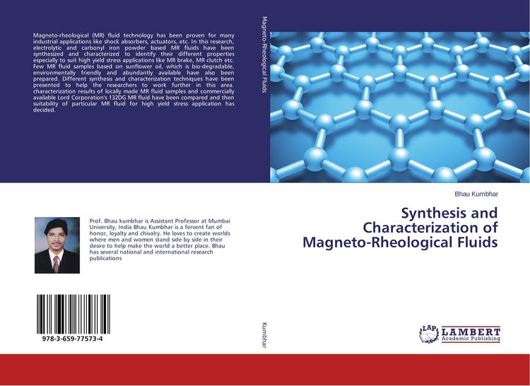 Produktbild: Synthesis and Characterization of Magneto-Rheological Fluids