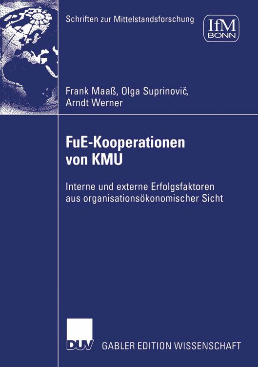Produktbild: FuE-Kooperationen von KMU