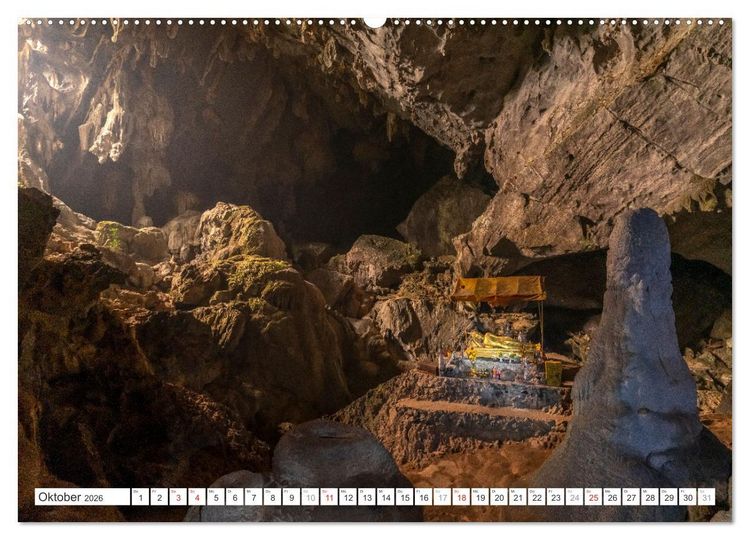 Produktbild: S&uuml;dostasien - Laos (hochwertiger Premium Wandkalender 2026 DIN A2 quer), Kunstdruck in Hochglanz