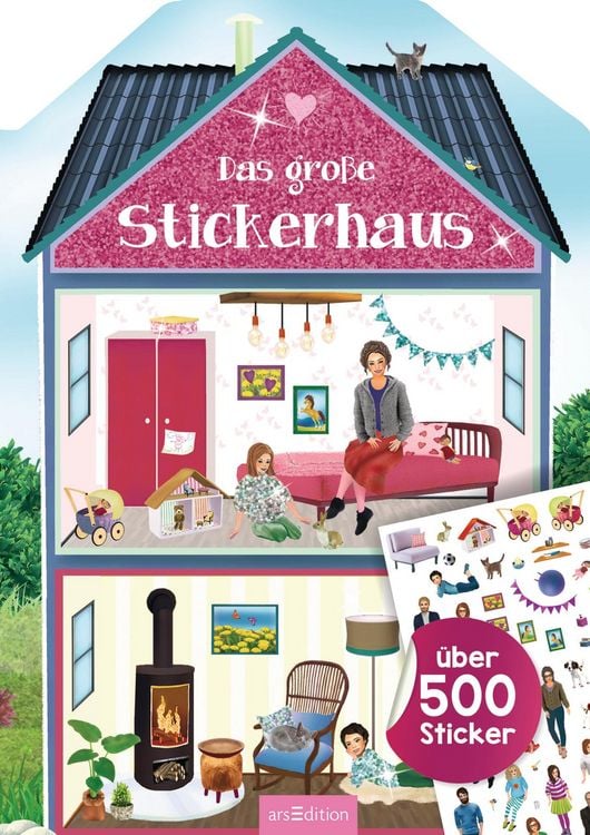 Produktbild: Das gro&szlig;e Stickerhaus
