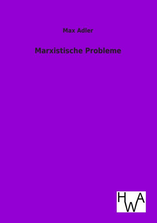 Produktbild: Marxistische Probleme
