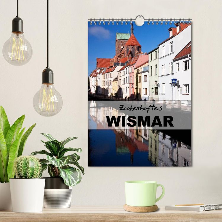 Produktbild: Zauberhaftes Wismar (Wandkalender 2026 DIN A4 hoch), CALVENDO Monatskalender