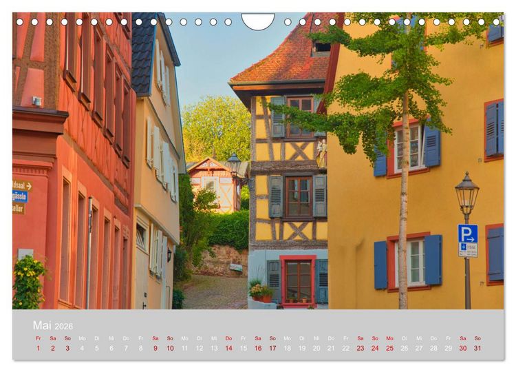 Produktbild: Ettenheim - Perle der Ortenau (Wandkalender 2026 DIN A4 quer), CALVENDO Monatskalender