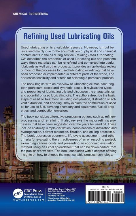 Produktbild: Refining Used Lubricating Oils