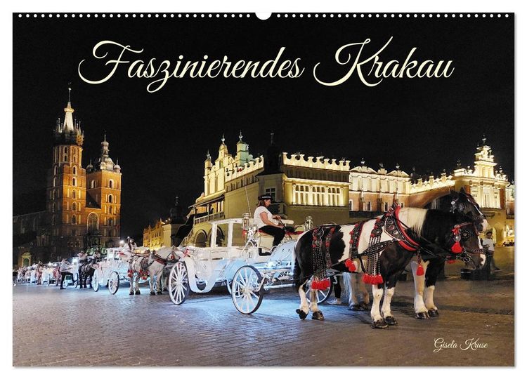 Produktbild: Faszinierendes Krakau (Wandkalender 2026 DIN A2 quer), CALVENDO Monatskalender