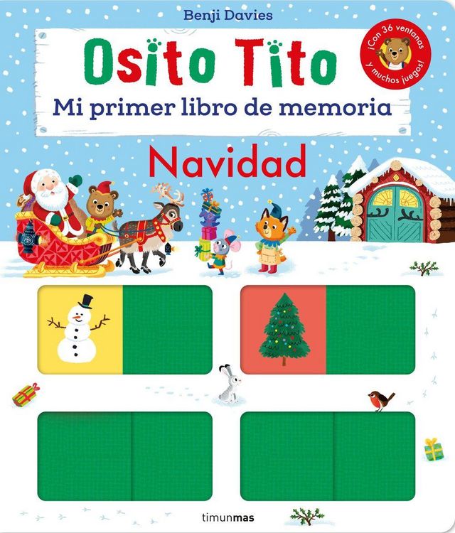 Produktbild: Osito Tito. Mi primer libro de memoria. Navidad