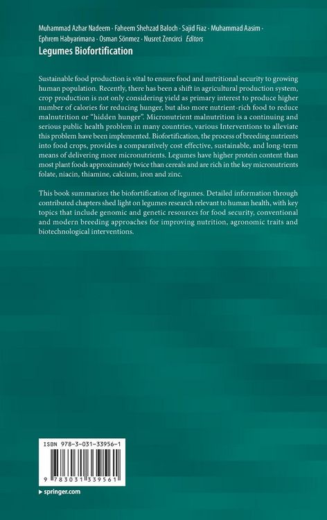 Produktbild: Legumes Biofortification