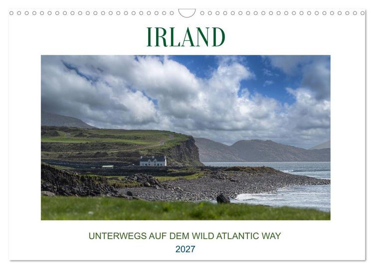 Produktbild: Irland - Unterwegs auf dem Wild Altantic Way (Wandkalender 2027 DIN A3 quer), CALVENDO Monatskalender