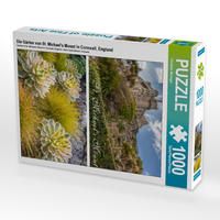 Produktbild: CALVENDO Puzzle Die G&auml;rten von St. Michael's Mount in Cornwall, England 1000 Teile Lege-Gr&ouml;&szlig;e 48 x 64 cm Foto-Puzzle Bild von Christian M&uuml;ringer