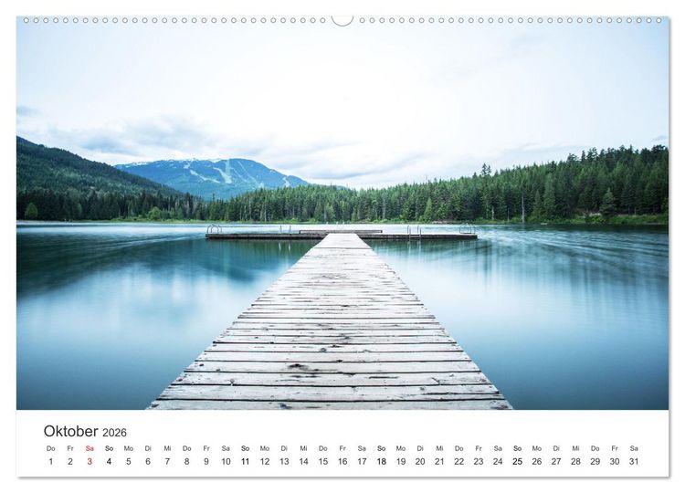 Produktbild: Kanadas Wunder (hochwertiger Premium Wandkalender 2026 DIN A2 quer), Kunstdruck in Hochglanz