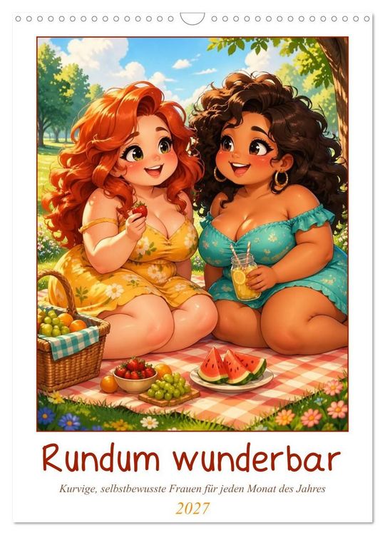 Produktbild: Rundum wunderbar (Wandkalender 2027 DIN A3 hoch), CALVENDO Monatskalender