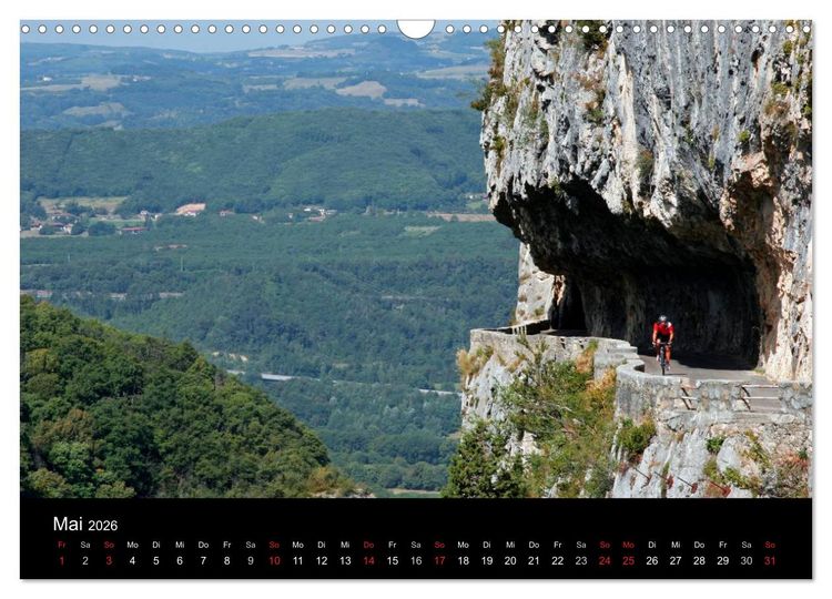 Produktbild: Alpenp&auml;sse auf dem Rennrad Vol. 1 (Wandkalender 2026 DIN A3 quer), CALVENDO Monatskalender
