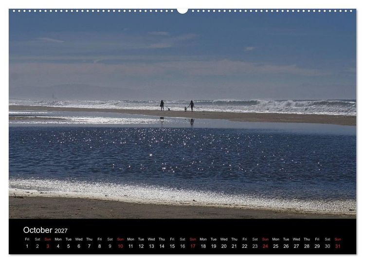 Produktbild: California Coasline (High Quality Premium Wall Calendar 2027 DIN A2 landscape),CALVENDO 12 Month Wall Calendar